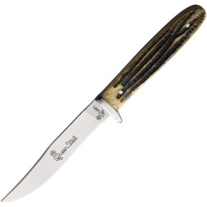 Queen Cutlery Canoe Fixed Blade - Winterbottom Bone (3.75" 440C) QN89WB